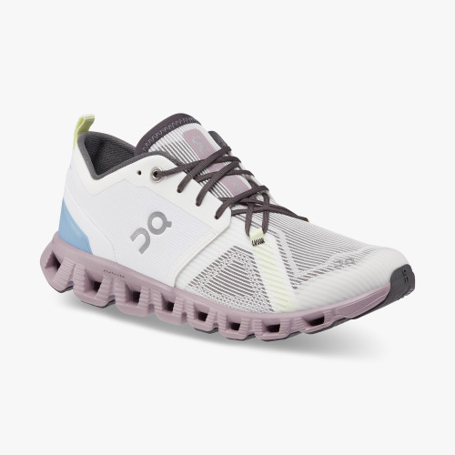 On Running Cloud Shoes Women's Cloud X 3 Shift-White | Heron