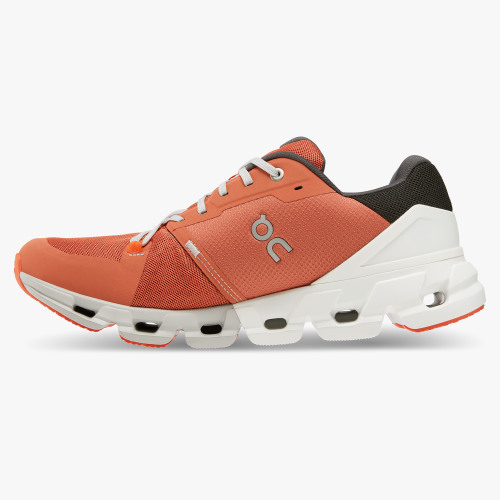 On Running Cloud Shoes Men's Cloudflyer 4-Ginger | White