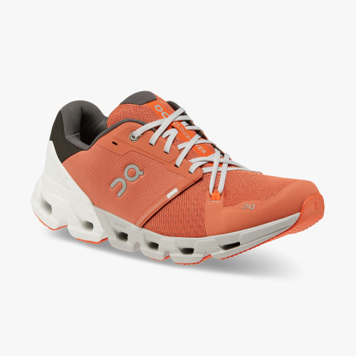 On Running Cloud Shoes Men's Cloudflyer 4-Ginger | White