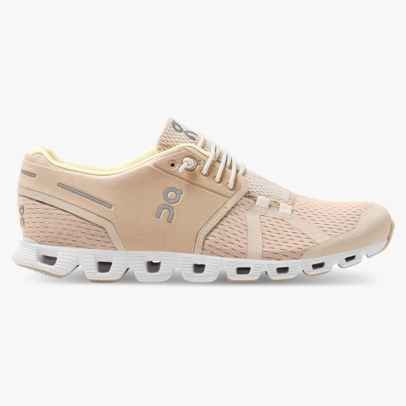 On Running Cloud Shoes Women's Cloud-Sand | Pearl [Cloudsand-pearl-w1 ...