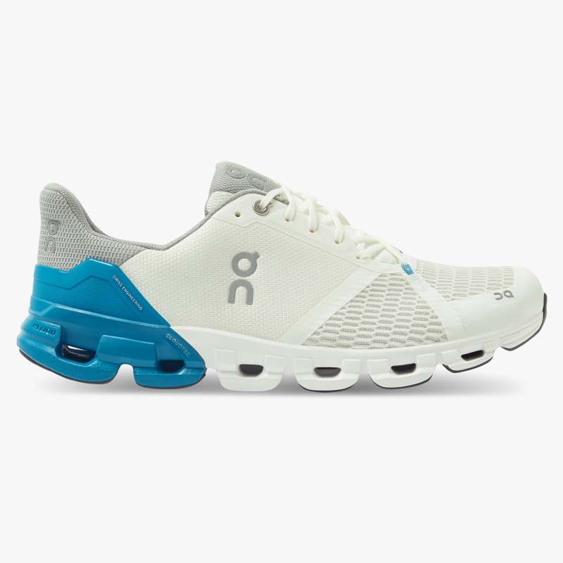 On Running Cloud Shoes Men's Cloudflyer-White | Blue