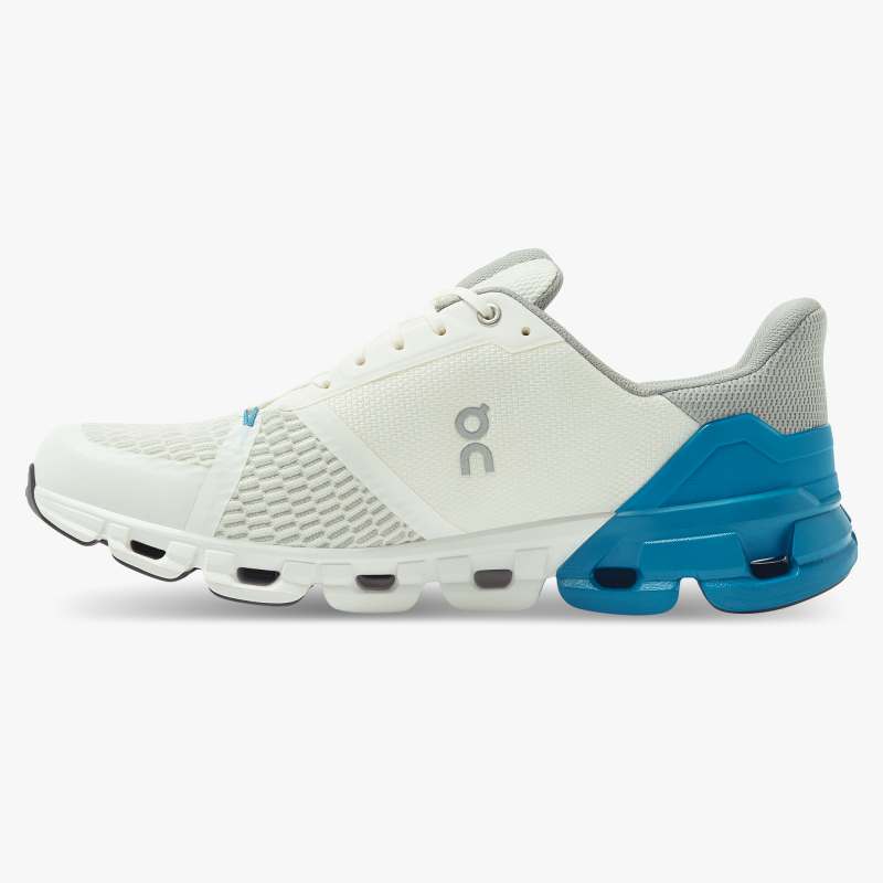 On Running Cloud Shoes Men's Cloudflyer-White | Blue