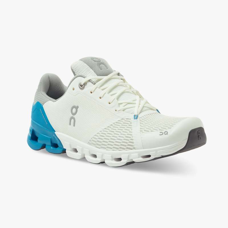 On Running Cloud Shoes Men's Cloudflyer-White | Blue