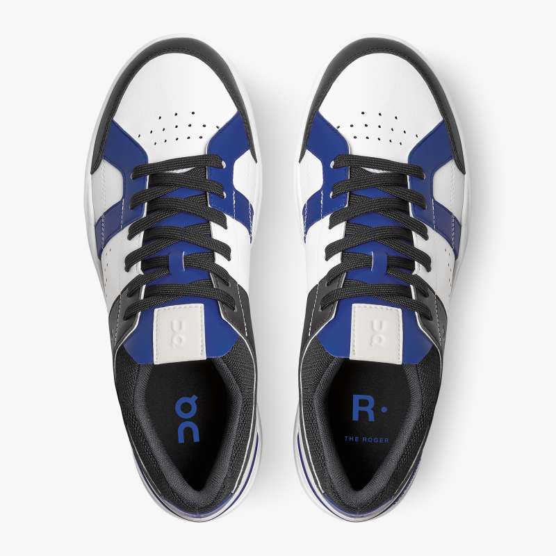 On Running Cloud Shoes Men's THE ROGER Clubhouse-White | Indigo