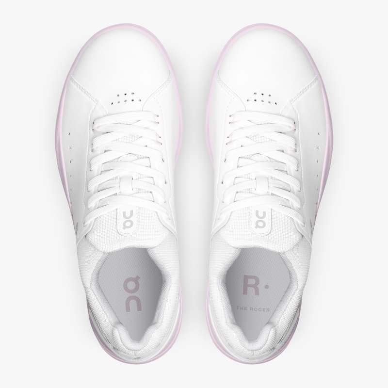 On Running Cloud Shoes Women's THE ROGER Advantage-White | Lily