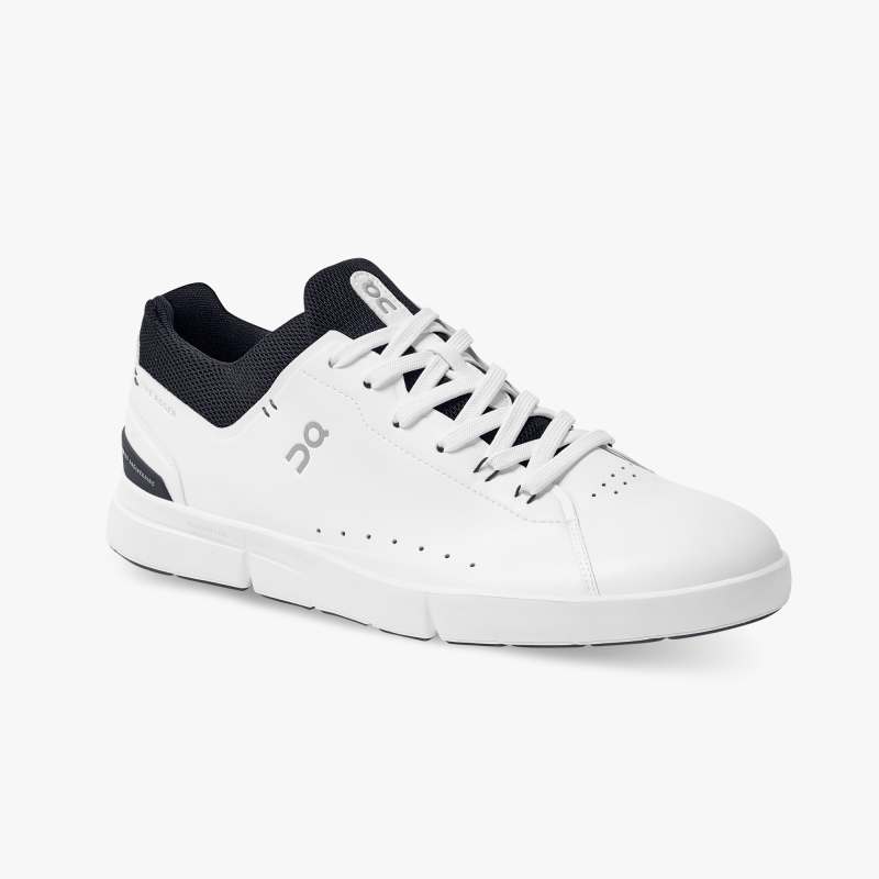 On Running Cloud Shoes Women's THE ROGER Advantage-White | Midni